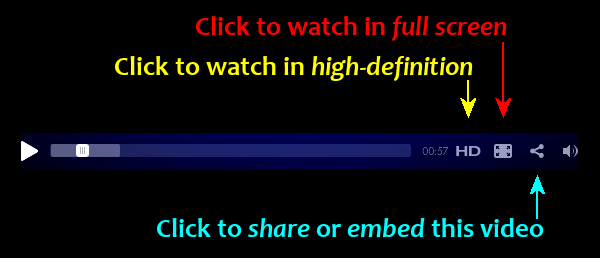 StrikeTV player controls